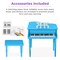 Best Choice Products Kids Classic 30-Key Mini Piano w/ Lid, Bench, Folding Music Rack, Song Book, Stickers